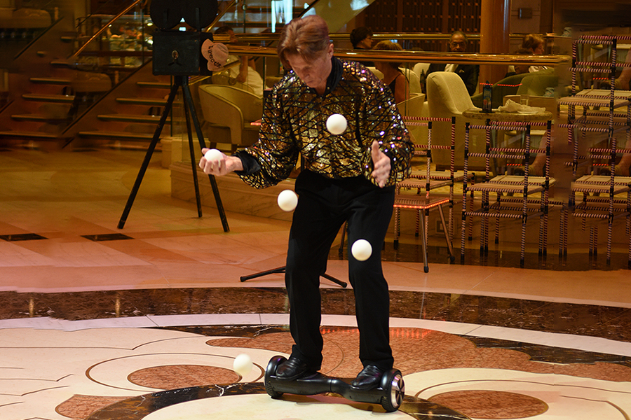 Jugglers, balancing acts